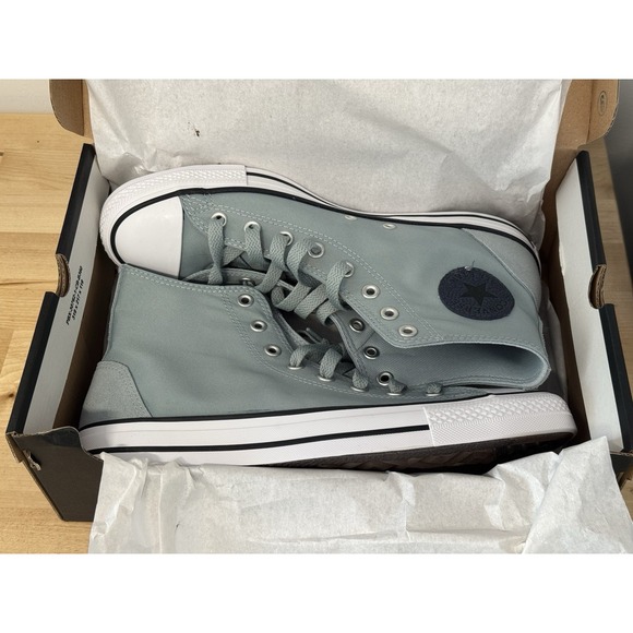 Converse Other - Converse CTAS High Top Shoes Sneakers A10498F Mountain Teal Suede Mens Size 10
